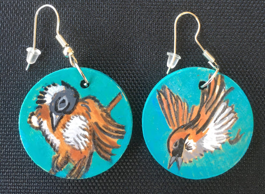 Bird earrings